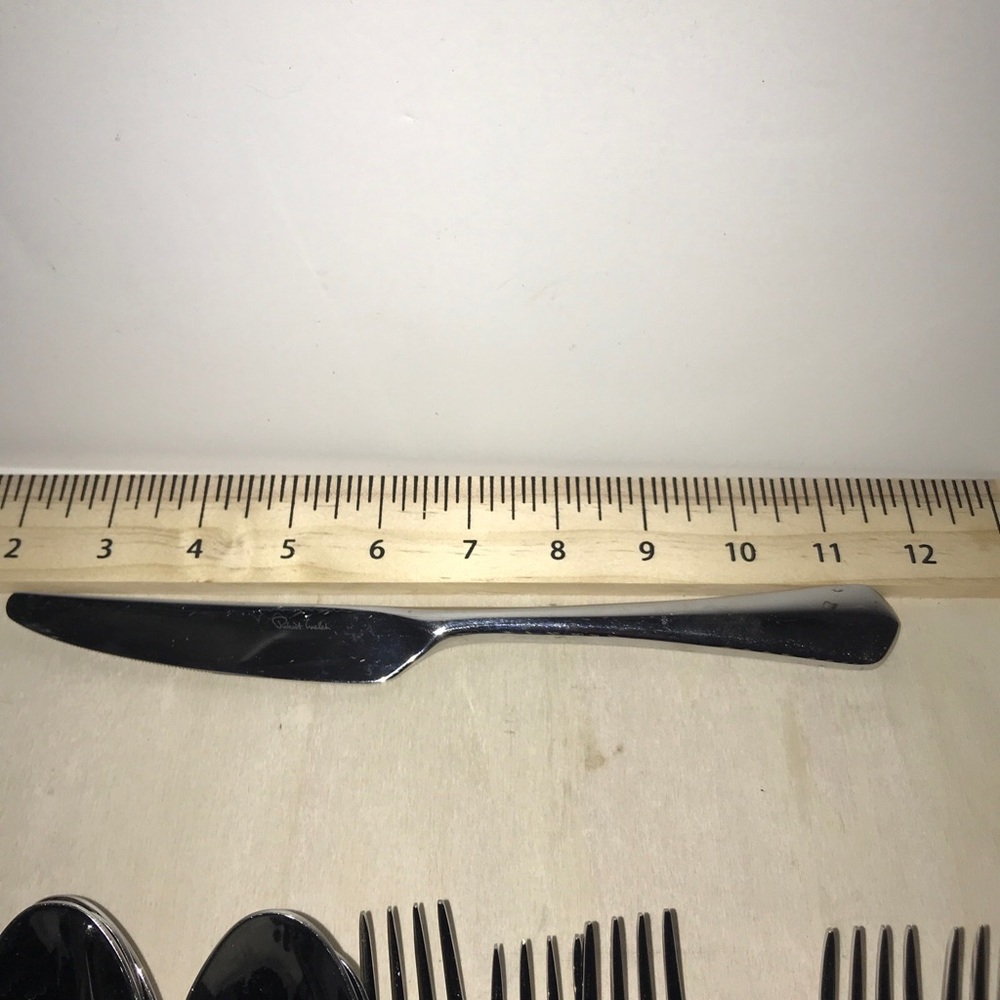 Robert Welch flatware very shiny 21 piece lot used - Picture 6 of 7